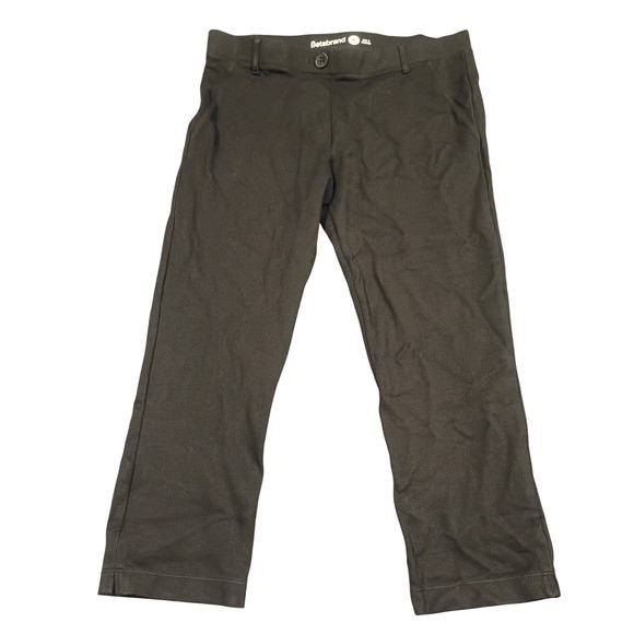 Betabrand Pants - Betabrand Dress Pant Yoga Pants Womens Medium Black Straight Leg Cropped Work
